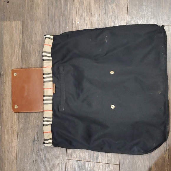 Burberry London plaid drawstring backpack - Picture 12 of 13
